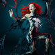 Image for article titled Famous superheroines wearing suits made of liquid paint look really cool